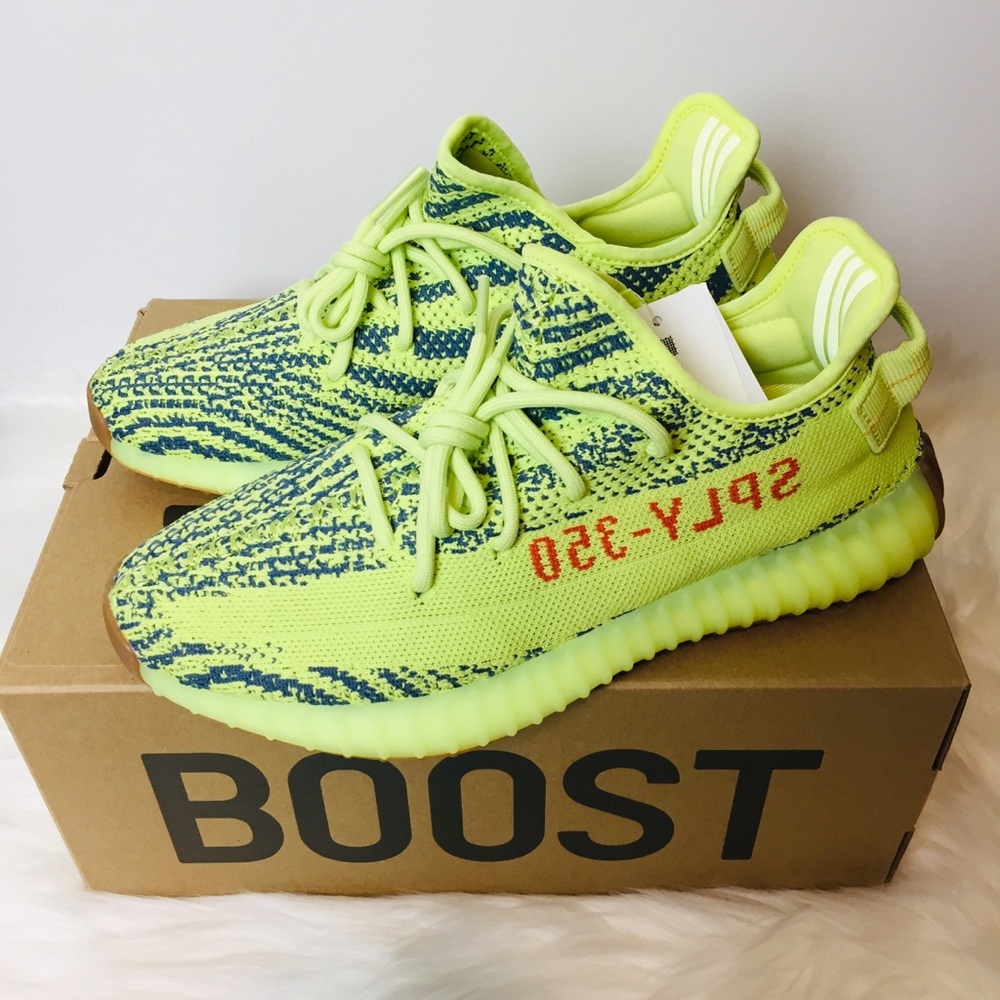 SOLD Adidas Yeezy Boost 350 V2 Semi Frozen Yellow